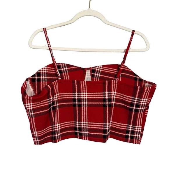 2 SETS OF Plaid Crop Top & Flared Pants Set β XXL (19) β Brand New! - Picture 6 of 7